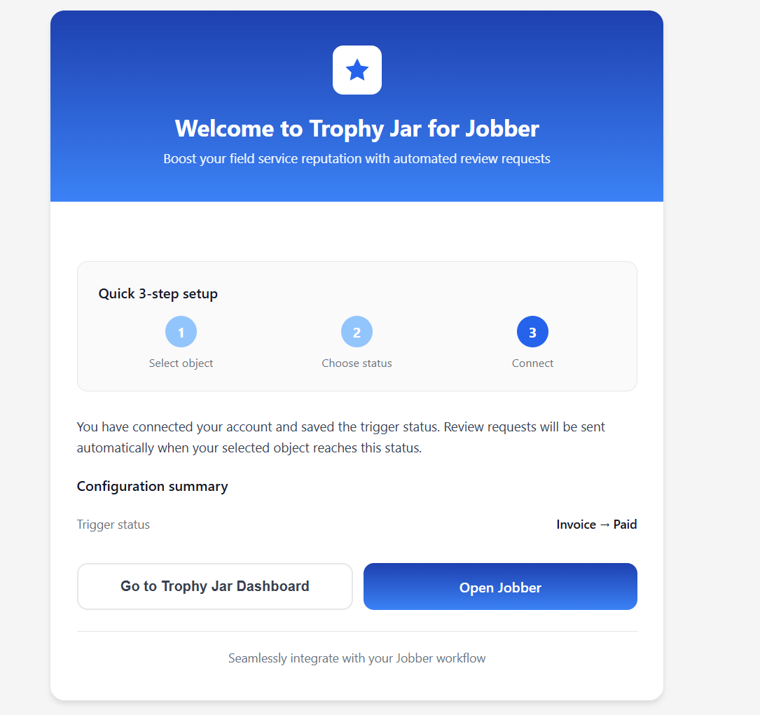 How to Connect Trophy Jar with Jobber 4 2 Set your trigger 2